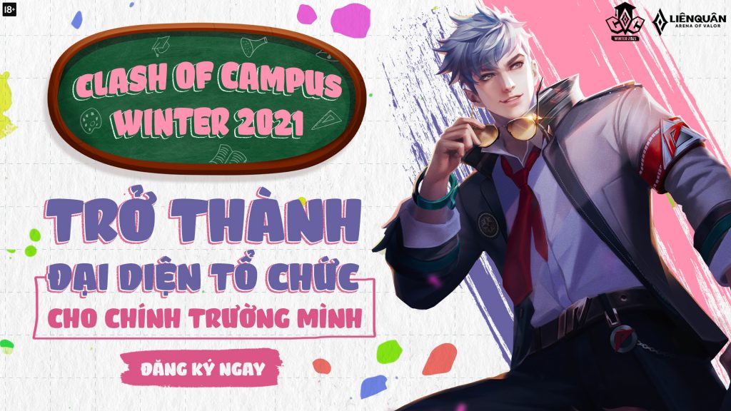 clash of campus winter 2021 liên quân mobile