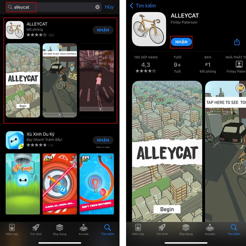 review game Alleycat