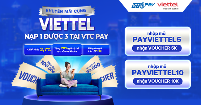 6 lý do nên nạp thẻ điện thoại tại VTC Pay