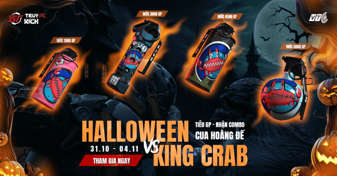 Chuỗi sự kiện đón lễ Halloween: Halloween vs King Crab