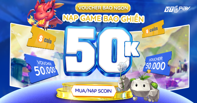 ngàn voucher SCOIN của VTC PAY