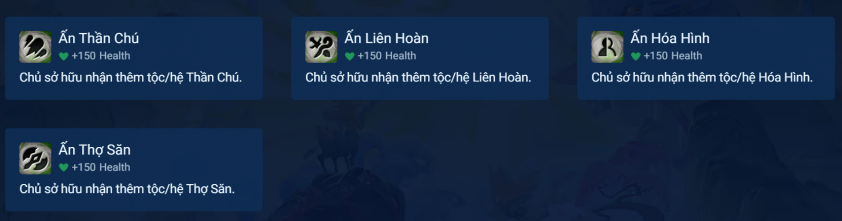 Các ấn không ghép được DTCL mùa 12