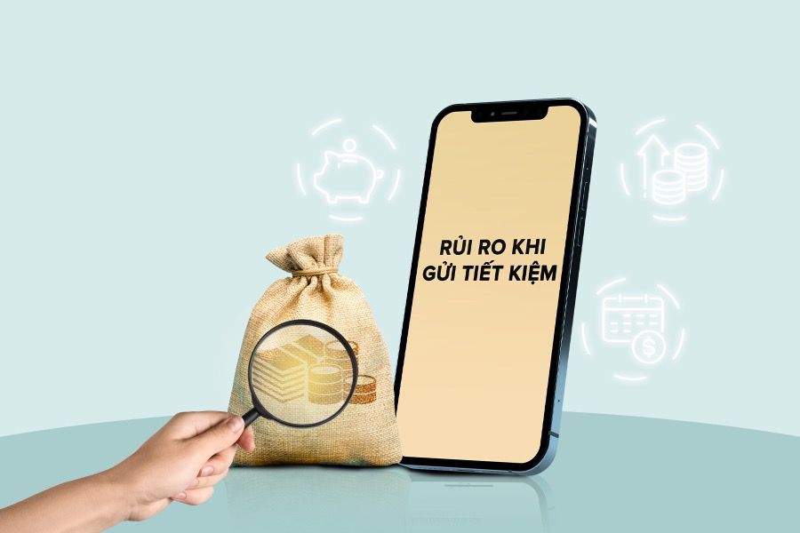 Rủi ro khi gửi tiết kiệm online