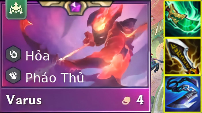 Varus hỏa tướng bậc 4