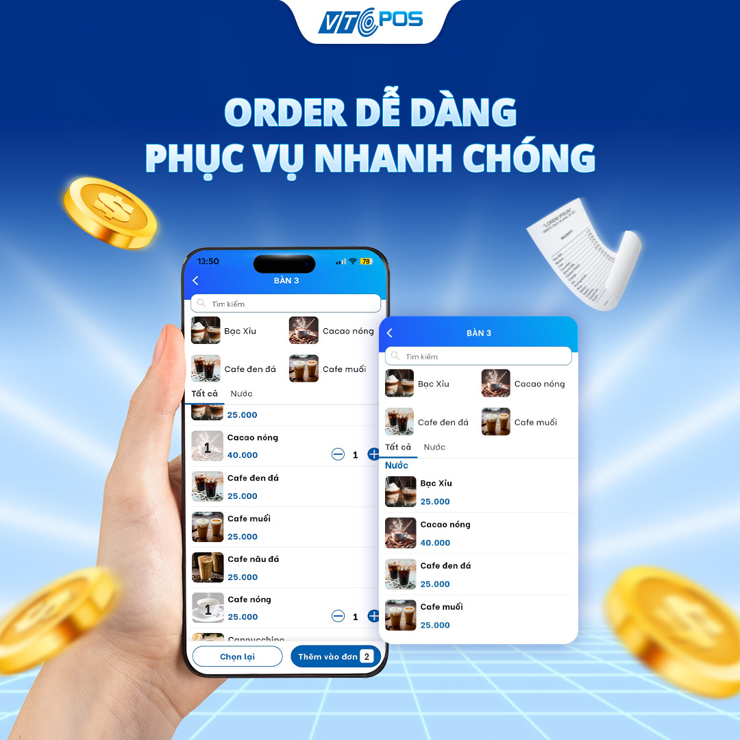 Nâng cao trải nghiệm khách hàng VTCPOS