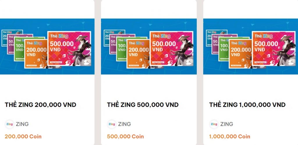 mua thẻ Zing trực tuyến