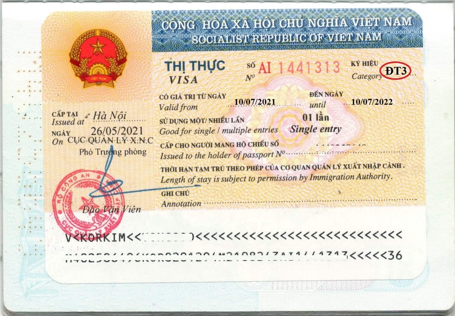 co bao nhieu loai visa