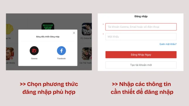 nạp quân huy đơn giản