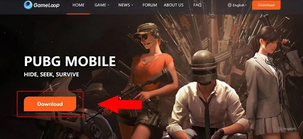 Cách tải pubg mobile trên pc