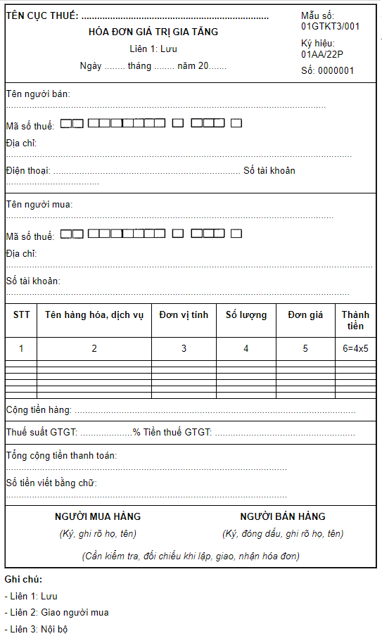 hóa đơn gtgt điện tử