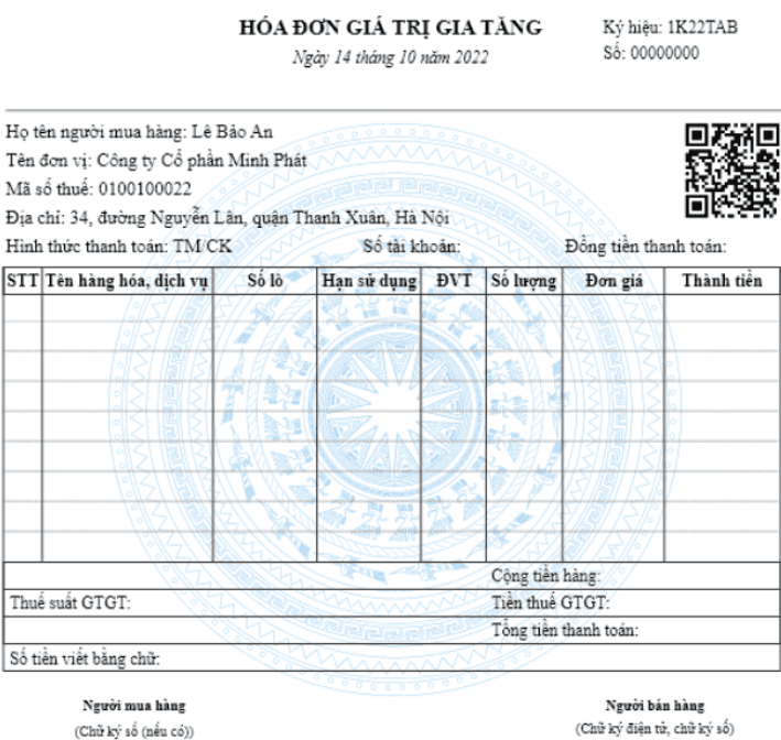 hóa đơn gtgt điện tử