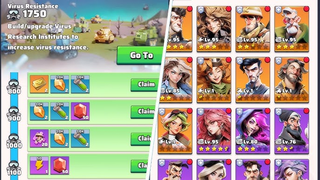 kim cương trong Last War Hack 