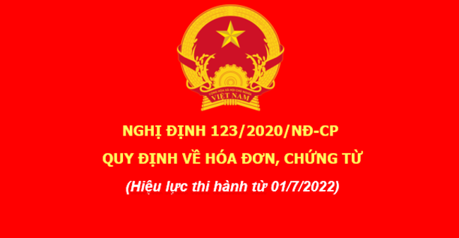 Nghị định 123 về hóa đơn điện tử