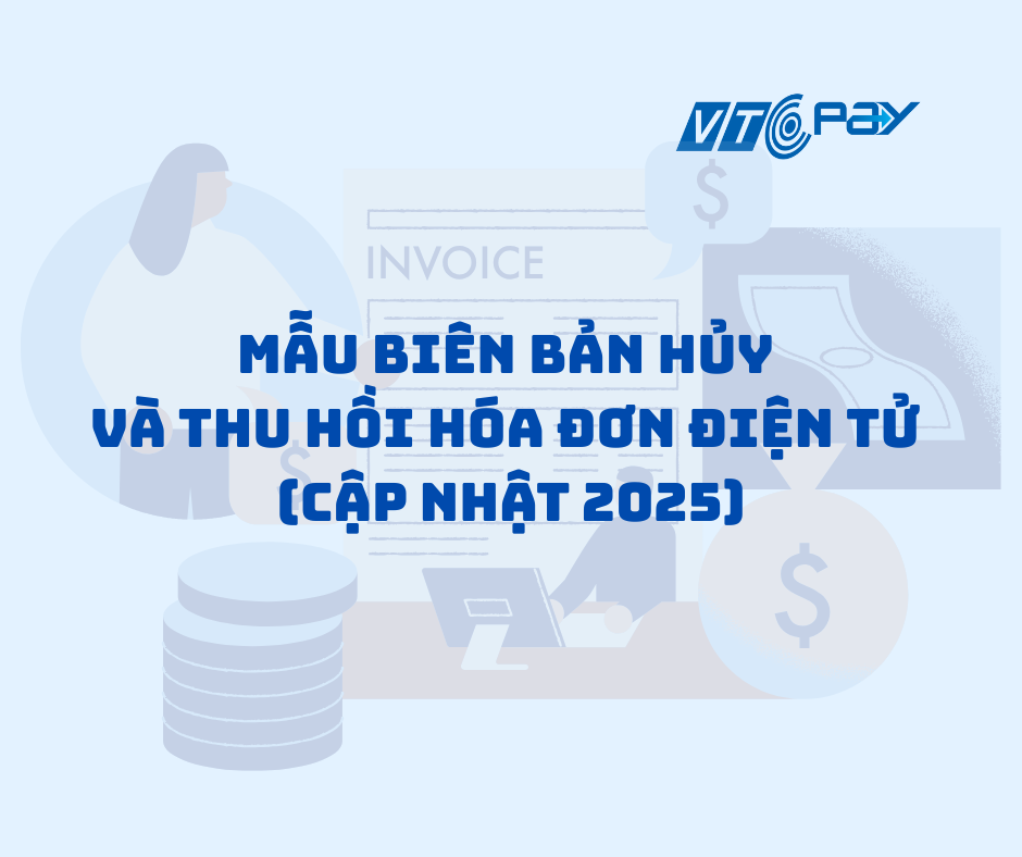 Biên bản hủy và thu hồi hóa đơn điện tử
