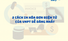 cách in hóa đơn điện tử của VNPT