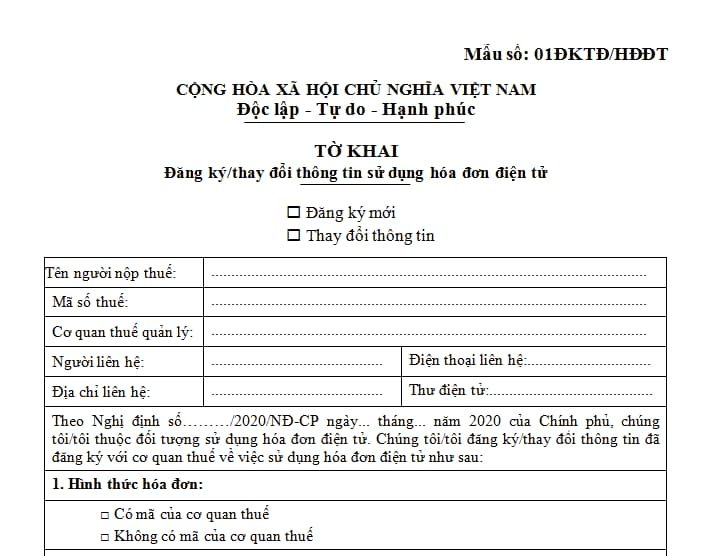 điều kiện để sử dụng hóa đơn điện tử