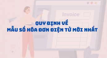 Quy định về mẫu số hóa đơn điện tử mới nhất
