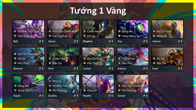 DTCL mùa mới nhất DTCL mùa mới nhất