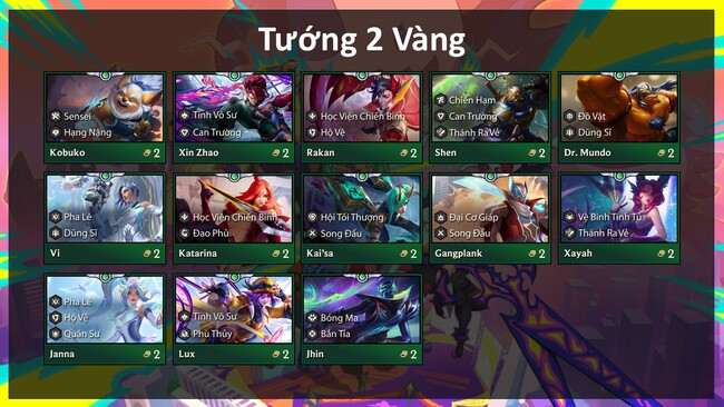 DTCL mùa mới nhất DTCL mùa mới nhất