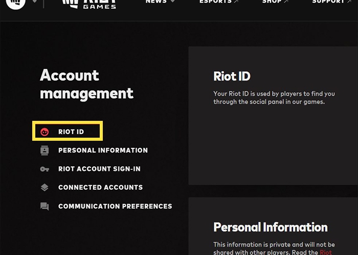 Cách đổi tên Valorant