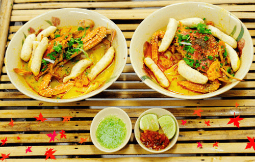 Bánh canh ghẹ muối ớt xanh