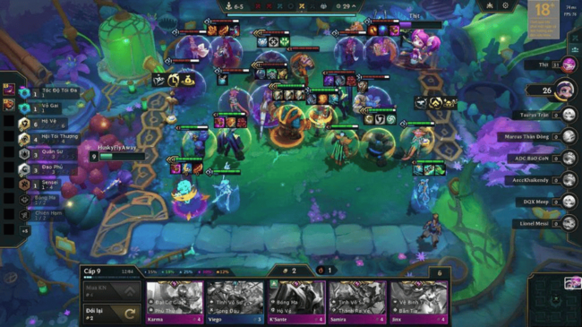 trang bị đội hình Kennen