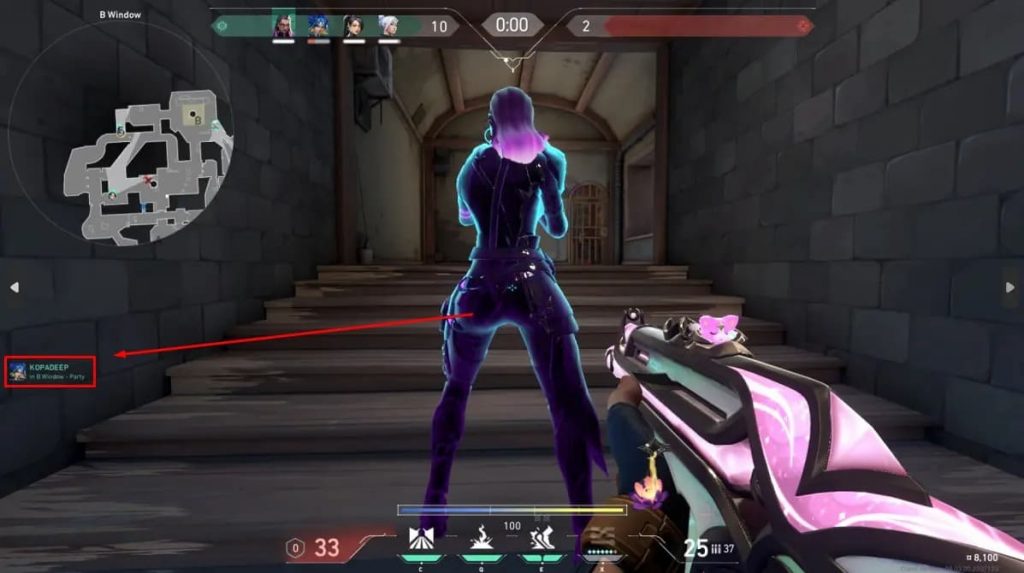 Sử dụng chat all valorant trên PC