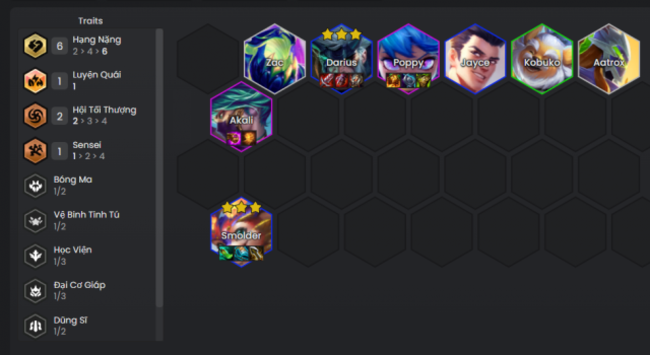 đội hình DTCL phiên bản 15.4