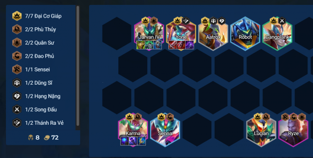 đội hình DTCL mùa 15 mạnh nhất