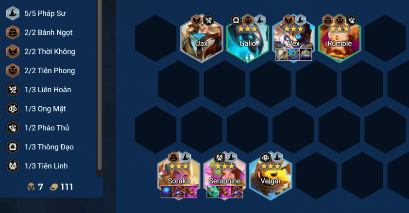 đội hình pháp sư mùa 12