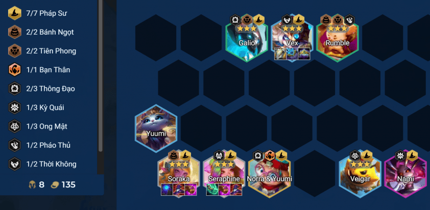 đội hình pháp sư mùa 12