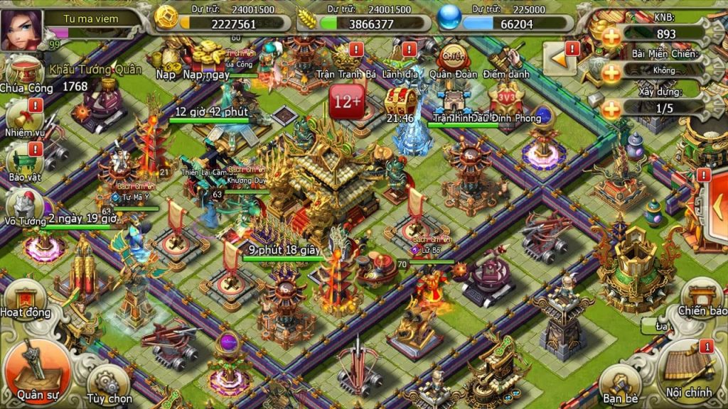 Nạp Đại Chiến Tam Quốc