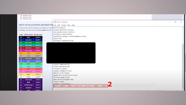 cập nhật bảng mã màu Minecraft 2025 mới nhất