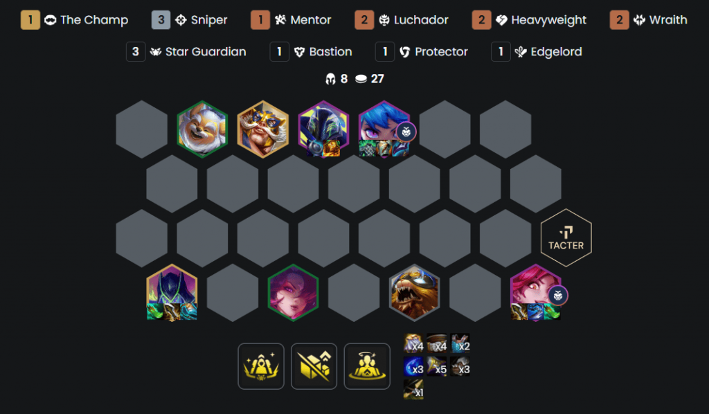 đội hình tft mùa mới nhất