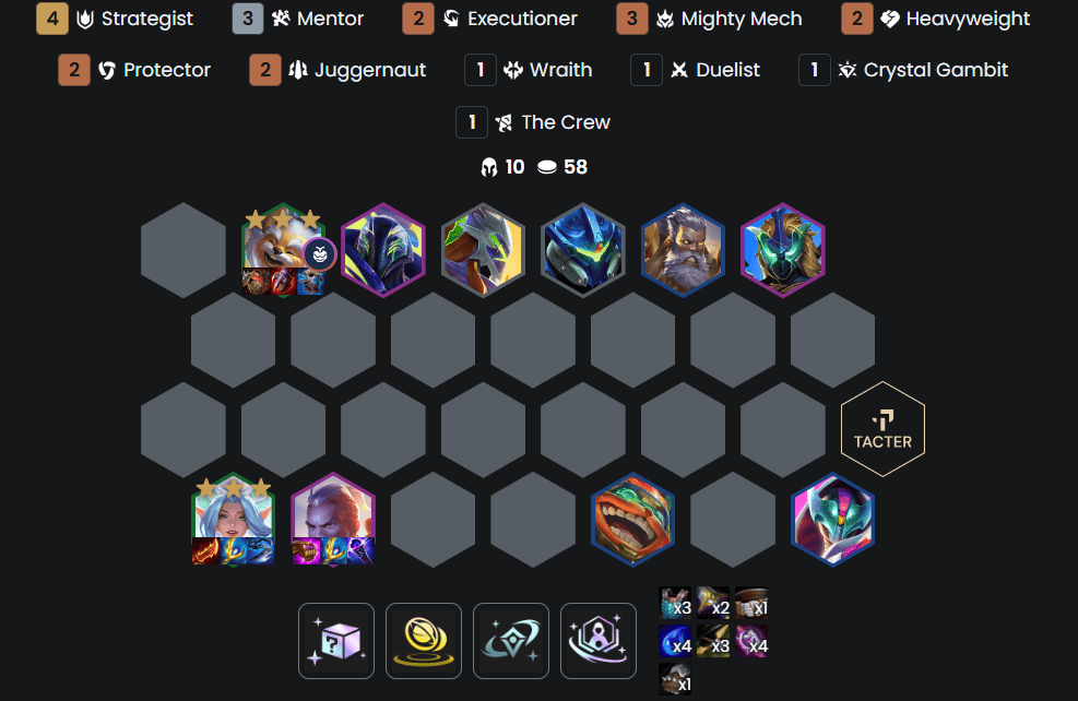 Đội hình Janna Sensei Reroll