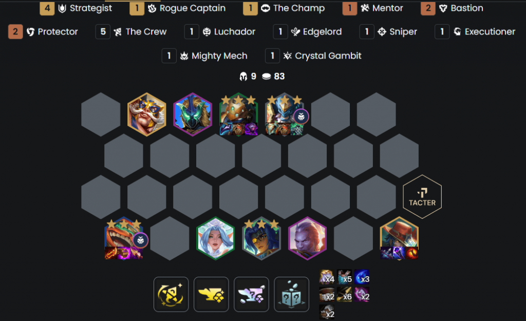 Đội hình tft mùa mới nhất