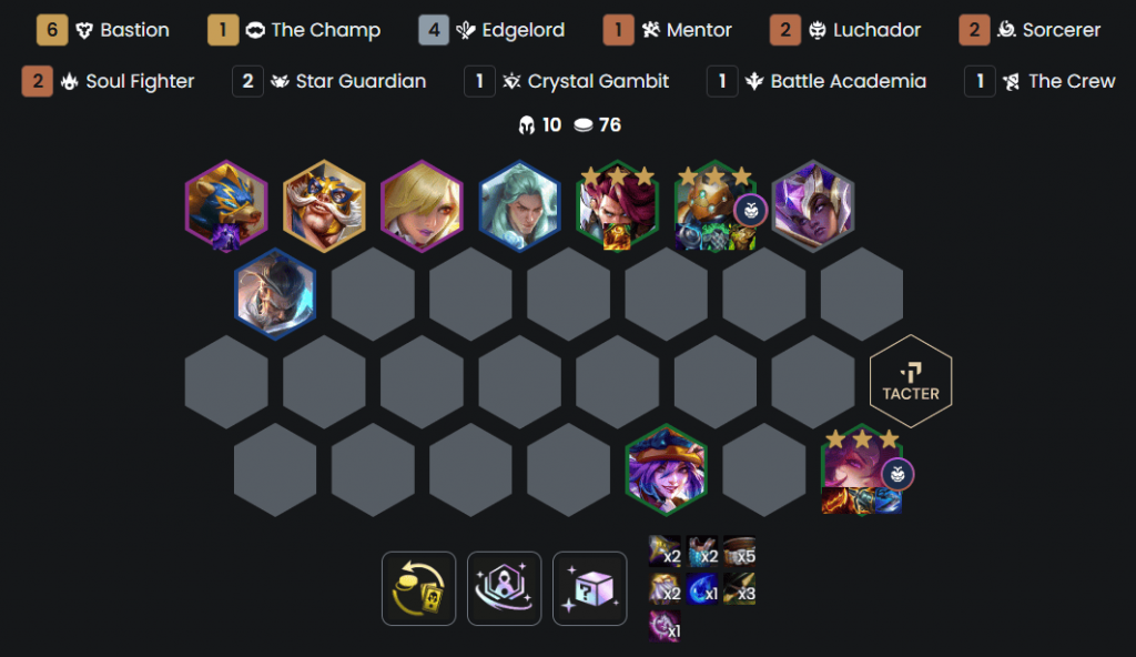 Đội hình TFT mùa mới nhất