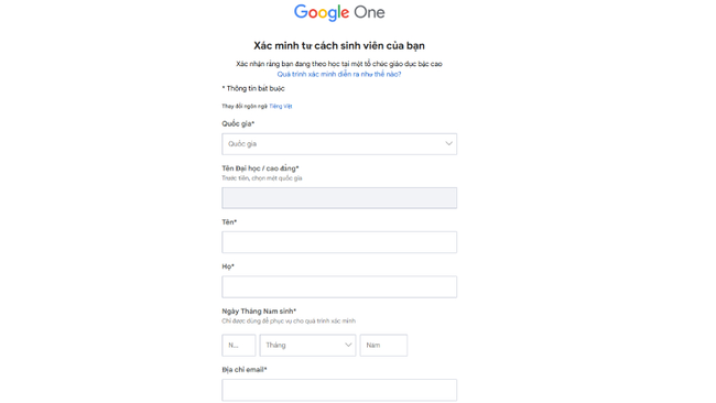 đăng ký Google Gemini Pro miễn phí