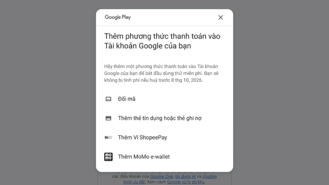  Google Gemini Pro cho sinh viên