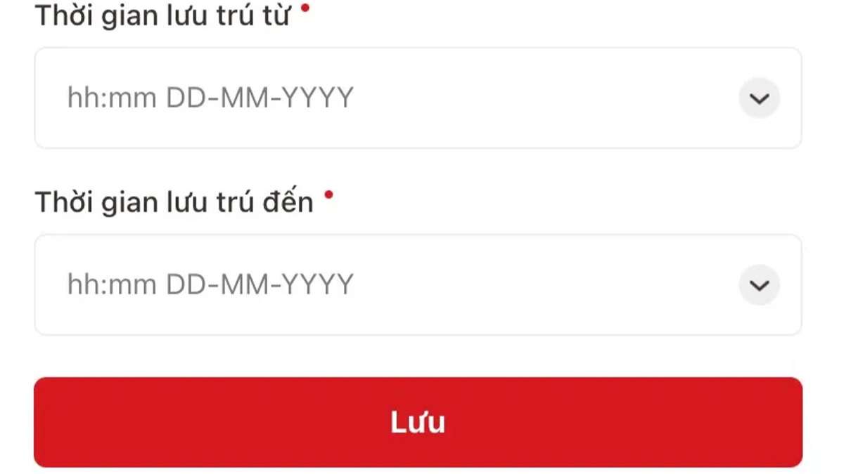 hướng dẫn cập nhật lại thông tin cư trú trên vneid