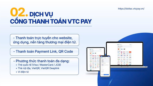 Dịch vụ cổng thanh toán VTC PAY