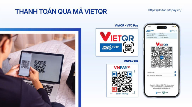 Thanh toán qua mã QR