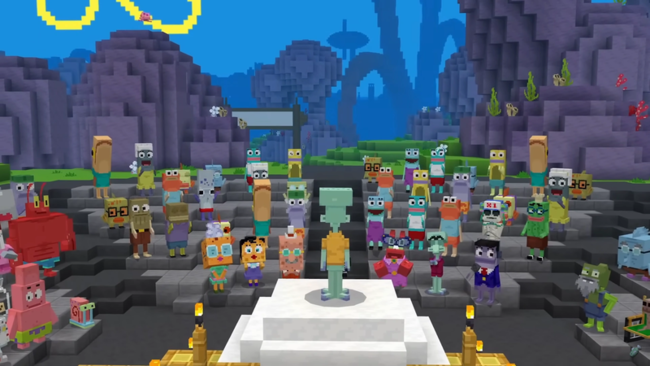 Minecraft x SpongeBob DLC Minecraft x SpongeBob DLC