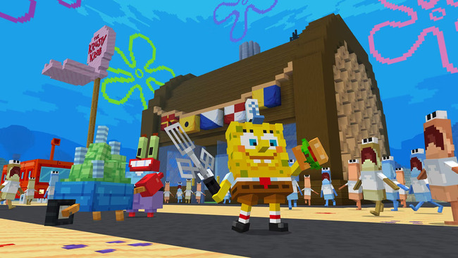 Minecraft x SpongeBob DLC có gì mới Minecraft x SpongeBob DLC có gì mới