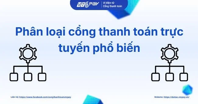 Phân loại cổng thanh toán trực tuyến phổ biến