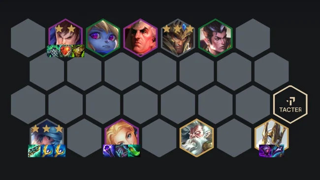 đội hình dtcl 16.3 leo rank tốt