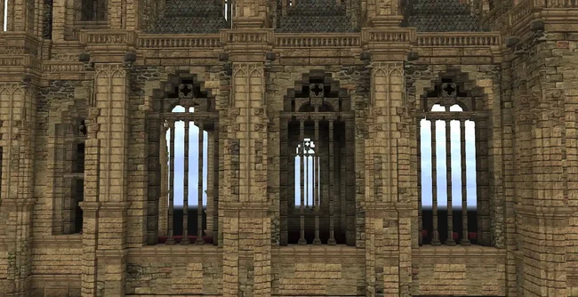 Gradient trên tường