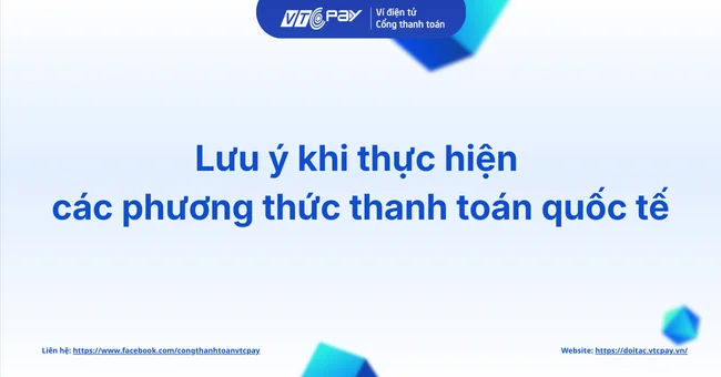 các phương thức thanh toán quốc tế