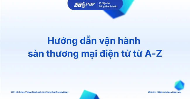 vận hành sàn thương mại điện tử