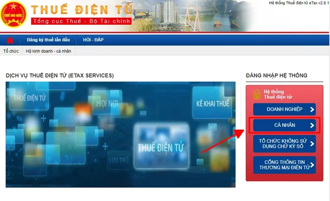 tra cứu nợ thuế thu nhập cá nhân